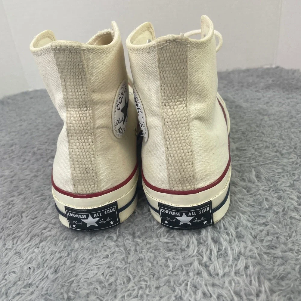 Converse Chuck 70 High Top Unisex 6M/8W Parchment Off White Canvas 162053C